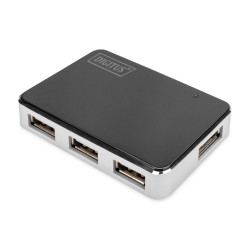 USB 2.0, 4-Port Hub, 4x USB