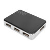 USB 2.0, 4-Port Hub, 4x USB
