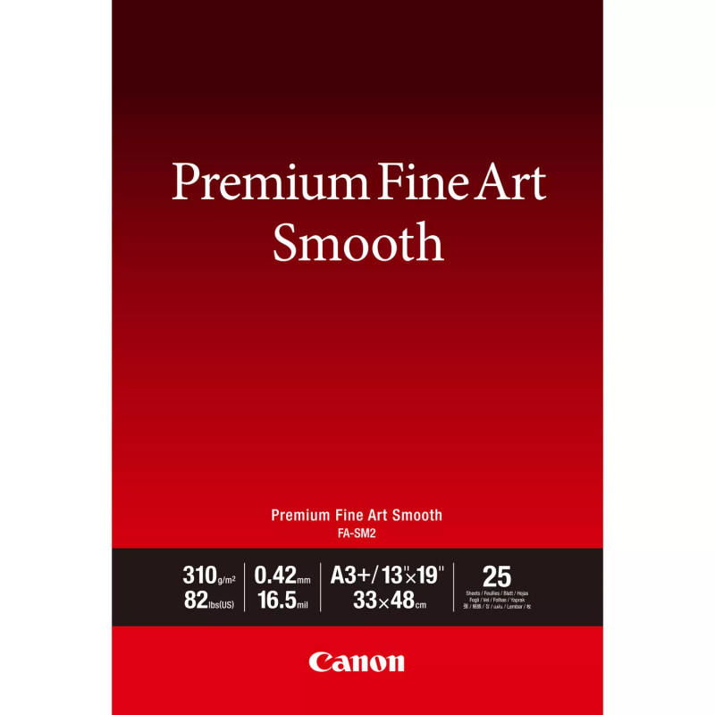 Paper/Premium FineArt Smooth A3 25 sheet