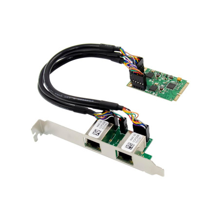 MiniPCIe RTL8111F + ASM1182e