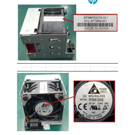 Assy, Fan module, DL180G10 SD.
