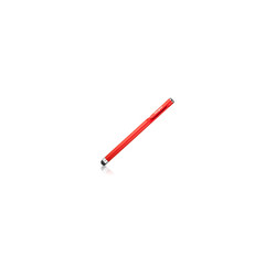 Antimicrobial Stylus Embedded Clip Red