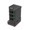 CT4X 1 bay quad battery