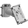 Adjustable clamp for poles