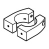 Split Pole-Mount Bracket