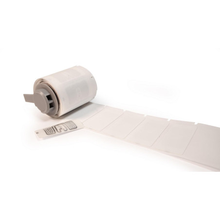 Glossy White Polyester RFID