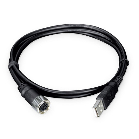 5 Pin A-Coded M12 Female to