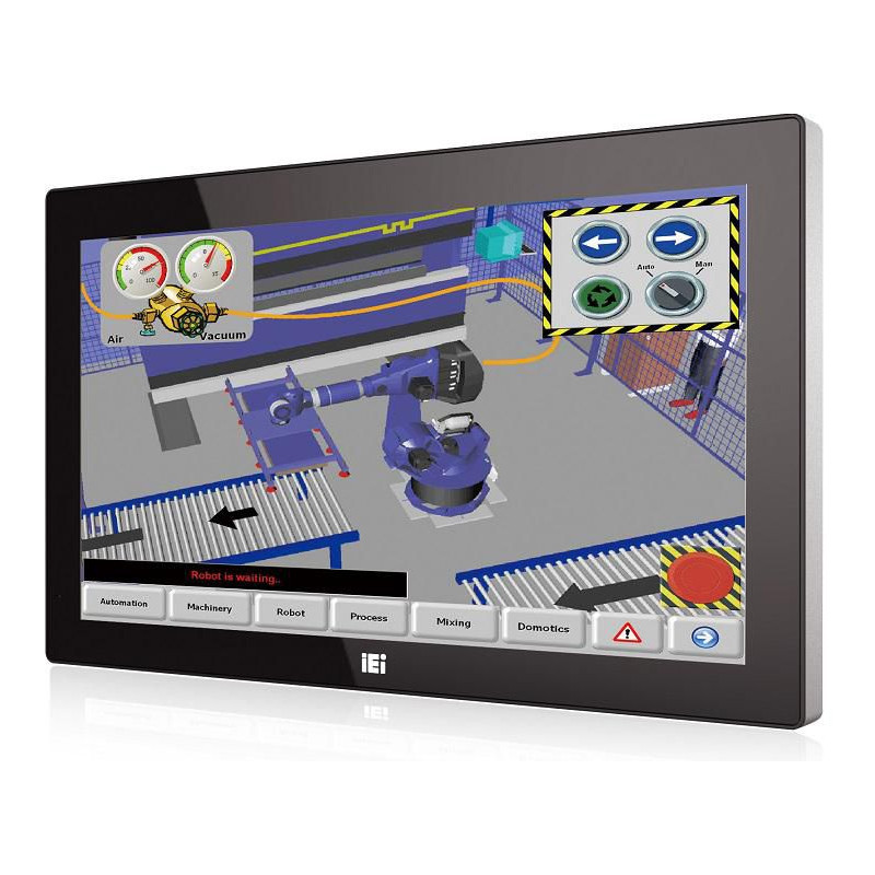 19" TFT PANEL PC 1366x768, PCA