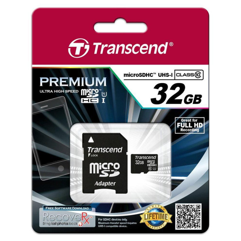 SDHC Micro UHS-1 32GB Class 10