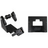 Printer mount with label roll