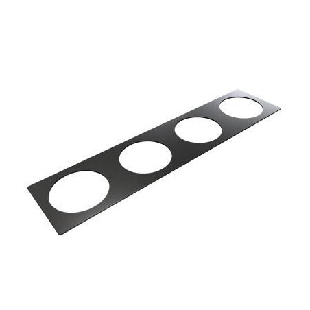 Powerdot 4-line Metal Frame,