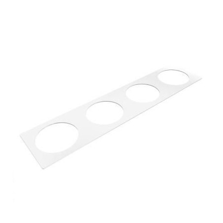 Powerdot 4-line Metal Frame,