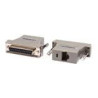 RJ-45(F)-DB25(F) serial adapte
