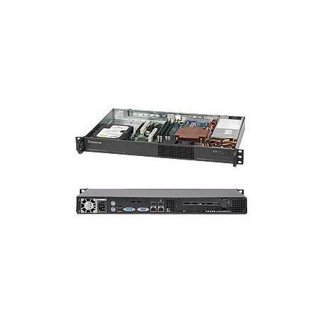 SuperChassis 1U, 11,3" Depth