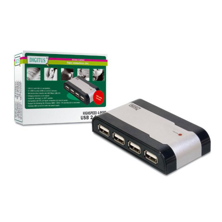 D - HUB USB 2.0 4 PUERTOS