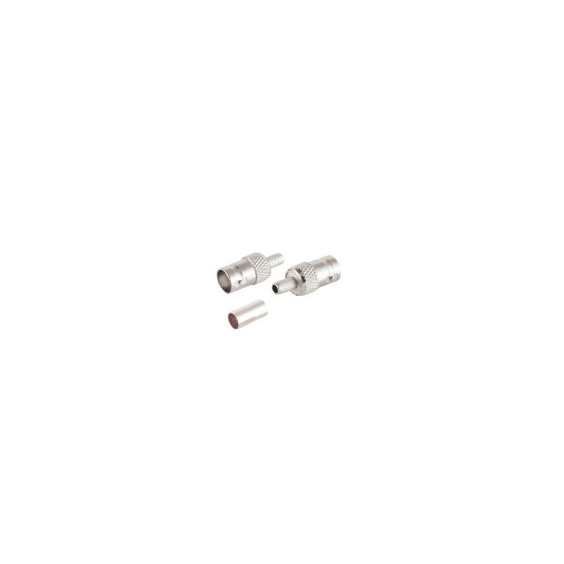 BNC crimp plug for RG58