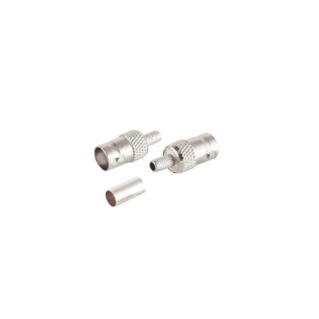 BNC crimp plug for RG58