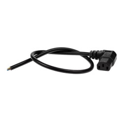 Mains Cable Angl C13-OPN 0.5M . | APLIUM