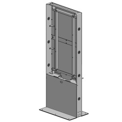Indoor single enclosure for