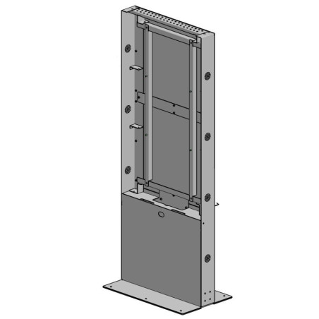 Indoor single enclosure for