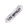 Tape/TZEMPSL31 12MM BLACKON SILVER LACE