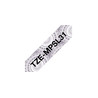 Tape/TZEMPSL31 12MM BLACKON SILVER LACE