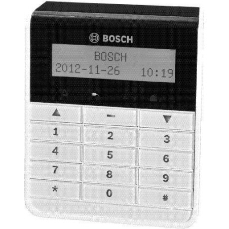 AMAX keypad 4000 T, LCD text