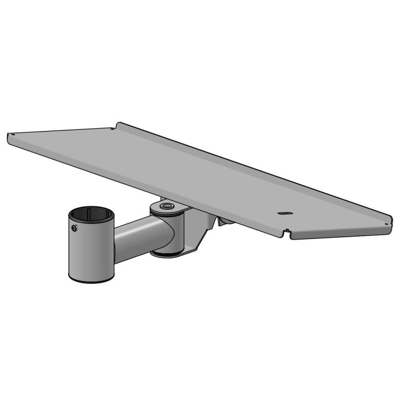 Swingarm with keyboard plate