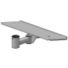 Swingarm with keyboard plate