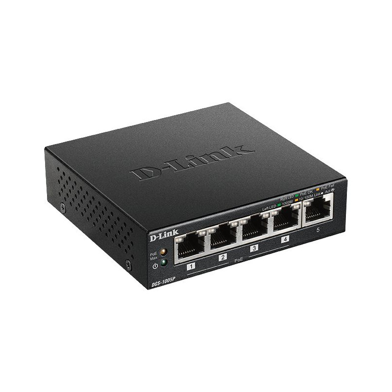 5-Port Desktop Gigabit PoE+