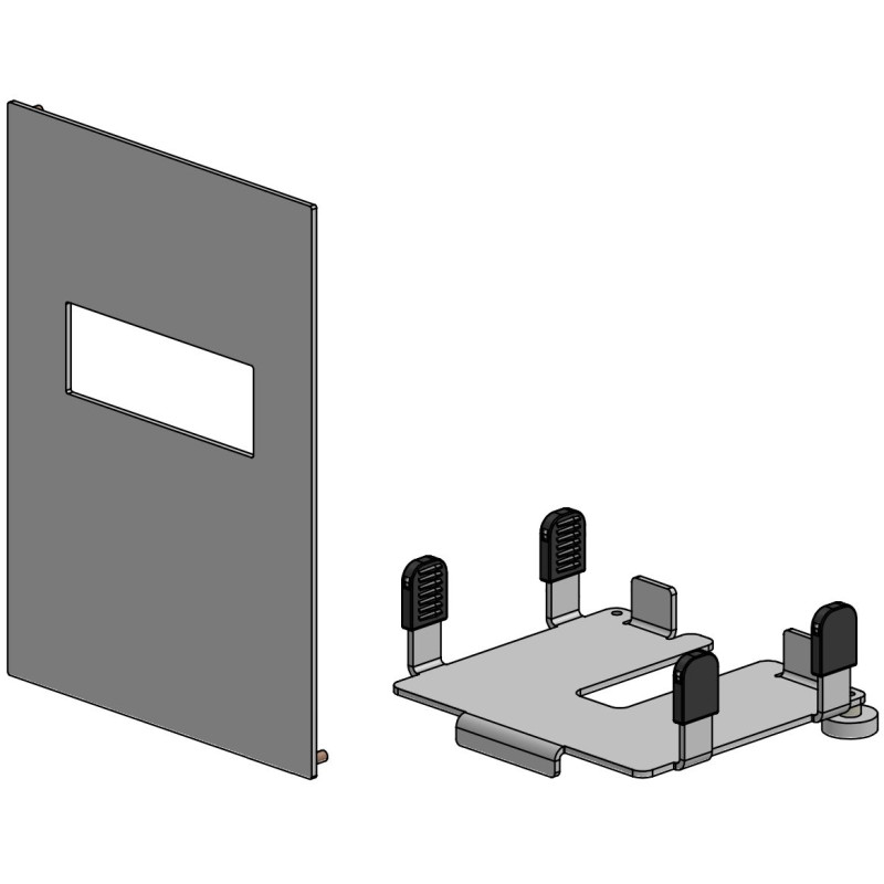 SpacePole Mini Kiosk set for