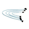 4 X Round Sata Cable 0.43 M