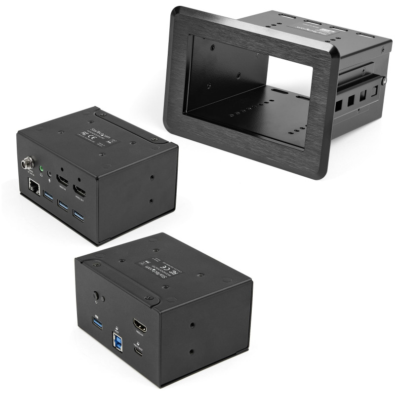 In-Table Conference Room Laptop Dock