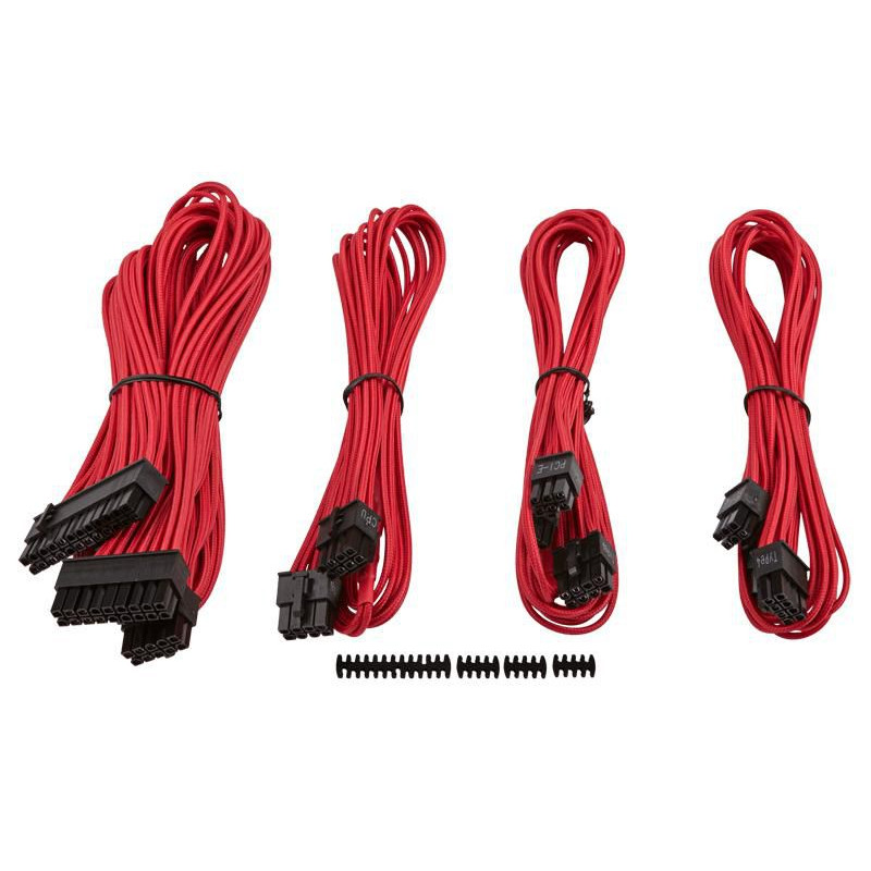 PSU CABLE STARTER KIT RED