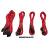 PSU CABLE STARTER KIT RED