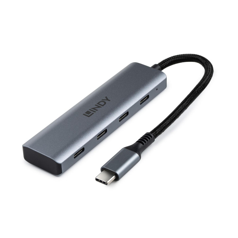 Lindy 43414 hub de interfaz USB 3.2 Gen 2 (3.1 Gen 2) Type-C | APLIUM