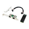 Network Card PCIe M.2 B+M