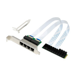 Network Card PCIe M.2 B+M