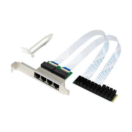 Network Card PCIe M.2 B+M