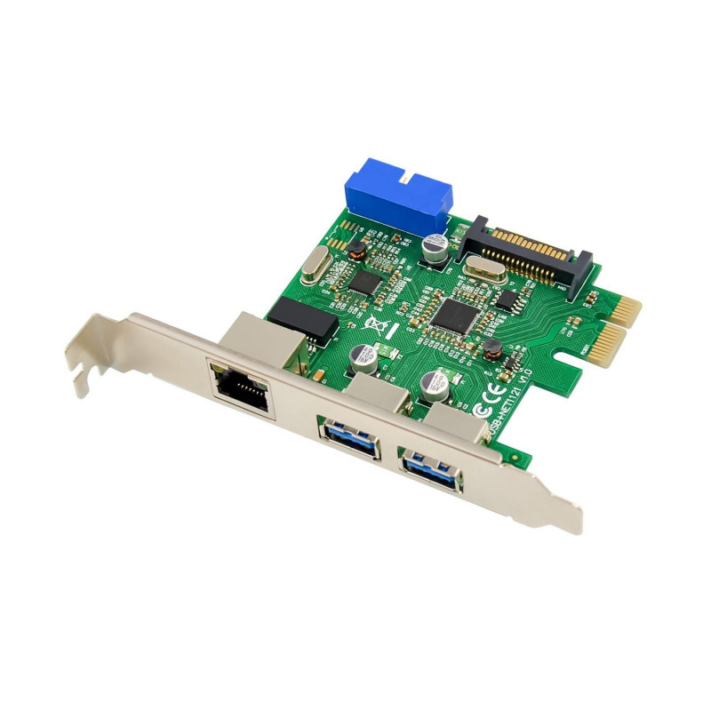 Network Card PCIe X1 USB3.0 +