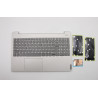 Gray upper case with keyboard