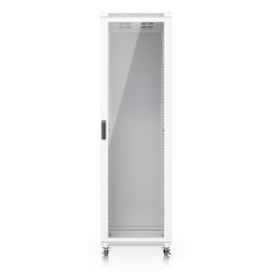 Fully assembled floor rack