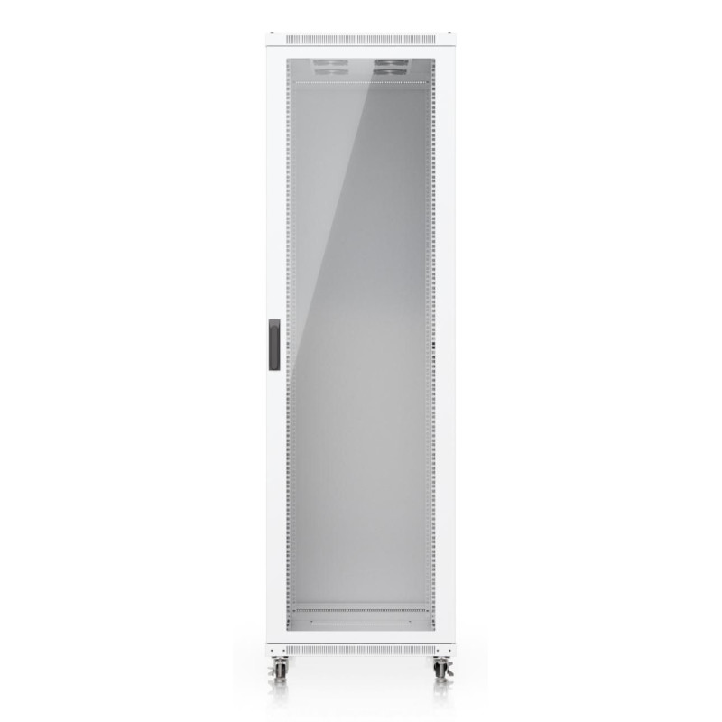 Fully assembled floor rack