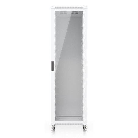 Fully assembled floor rack