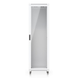Fully assembled floor rack