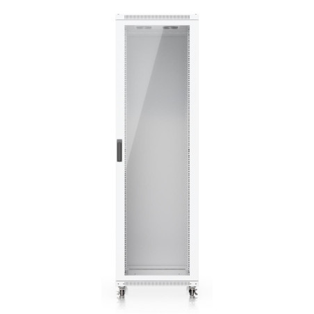 Fully assembled floor rack