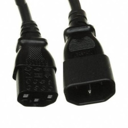 Power Cord C13 To C14 (RECESSED RECEPTACLE) 10A Catx | APLIUM