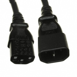 Cabinet Jumper Power Cord 250 Vac 16A C14-C13 Connectors | APLIUM
