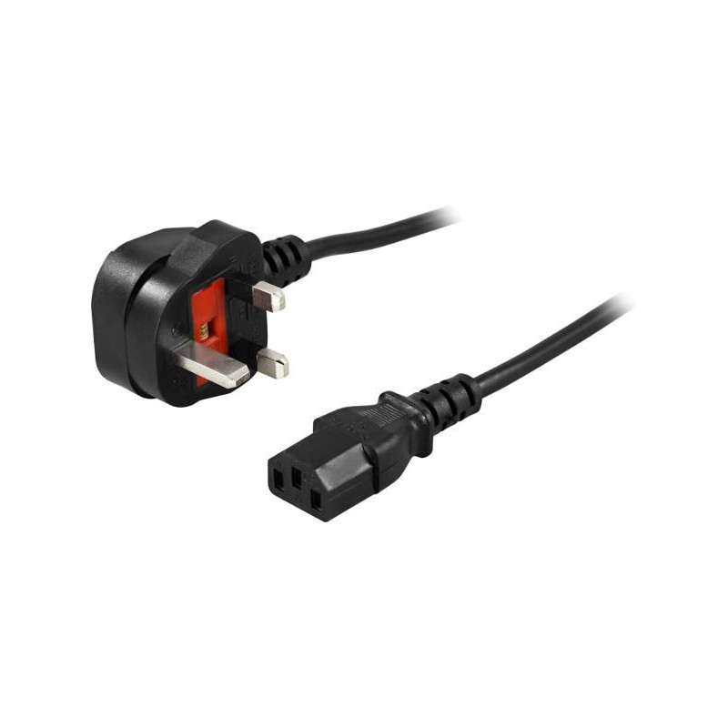 UK Input Power Cable IEC C13