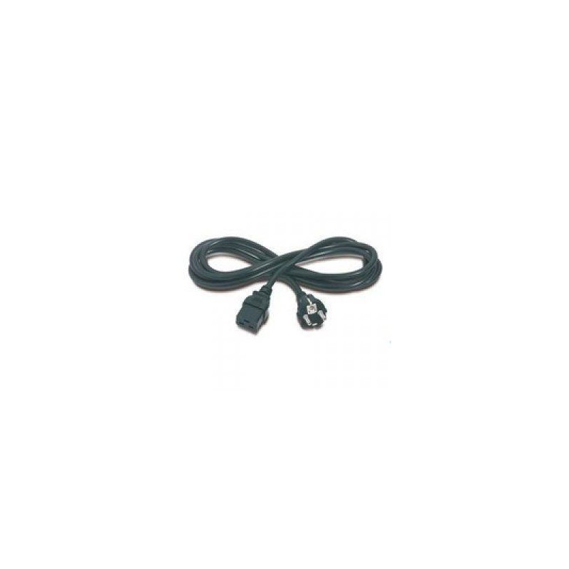 Power Cable Black C16 Coupler